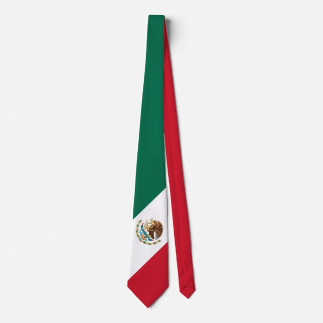 Mexikos flagga slips (Framsida)