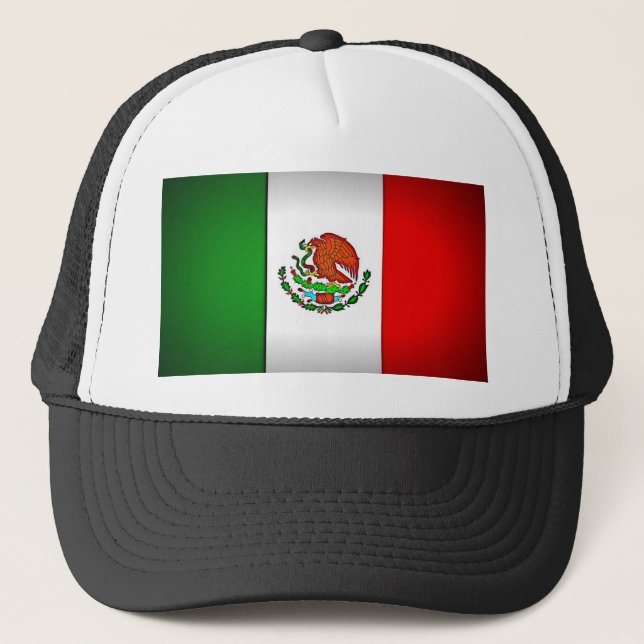 Mexikos flagga stiliserad keps (Framsida)