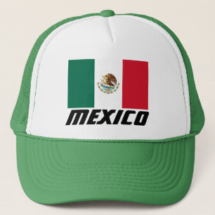 Mexikos flagga truckerkeps