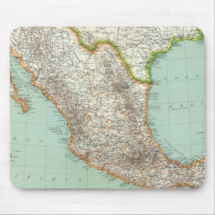 Mexikos förenta stater - Karta i Mexiko Musmatta
