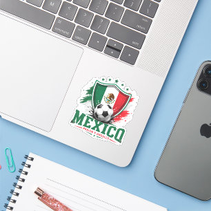 Mexikos fotbollsfan El Tri fotboll Världscupen Fut Klistermärken