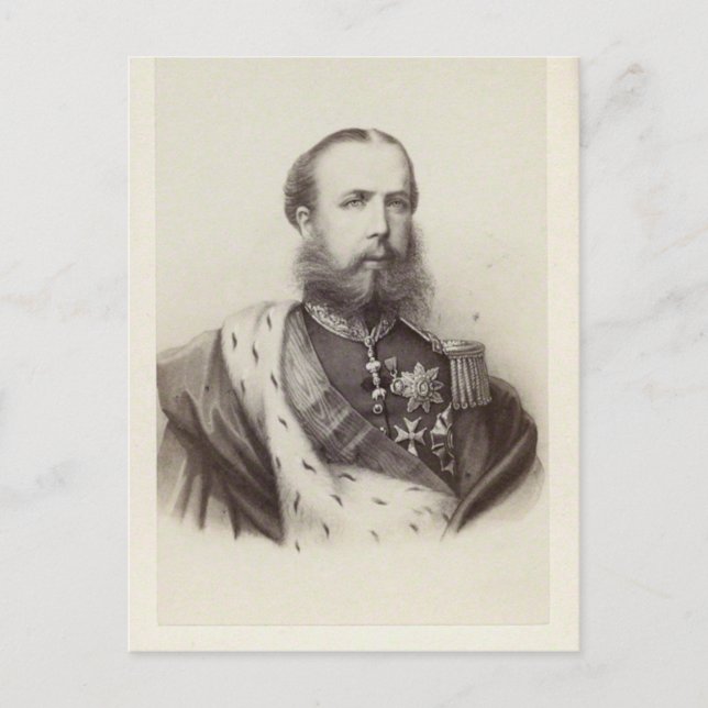 Mexikos kejsare Maximilian #029M Vykort (Framsida)