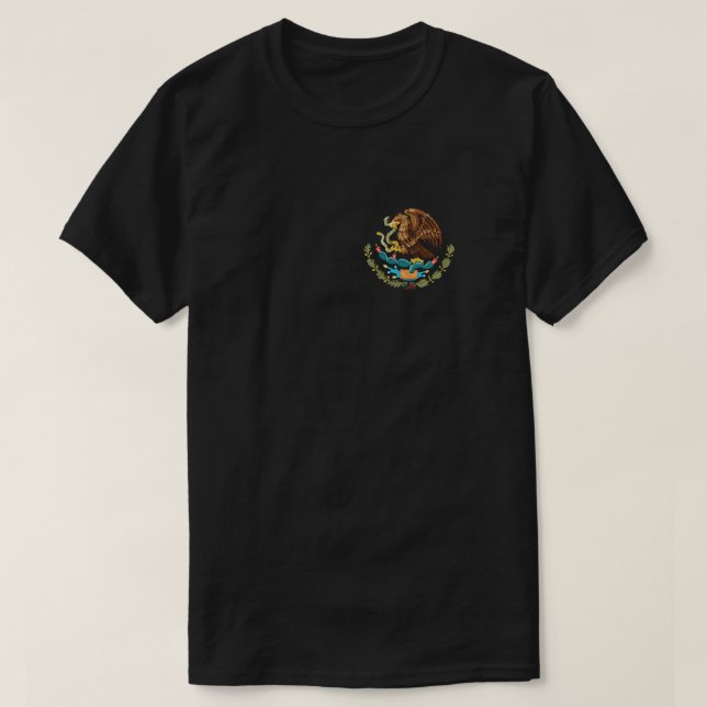 Mexikos nationella vapen t shirt (Design framsida)