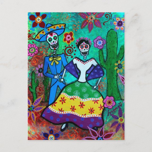 MEXISK KUPELDANCING VYKORT (Framsida)