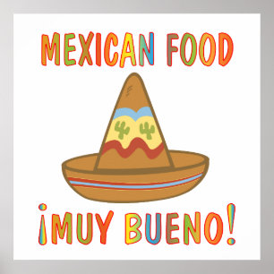 MEXISKT LIVSMEDEL POSTER