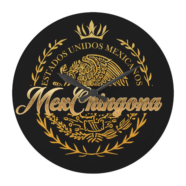 MexTufftjej Stor Klocka (MexChingona Large Clock)
