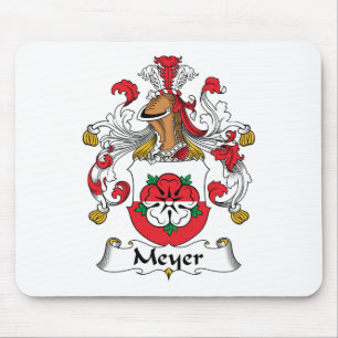 Meyer familjvapensköld musmatta