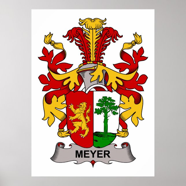 Meyer Family Crest Poster (Framsidan)