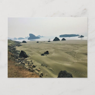 Meyers Beach North, Guld Beach, Oregon Vykort