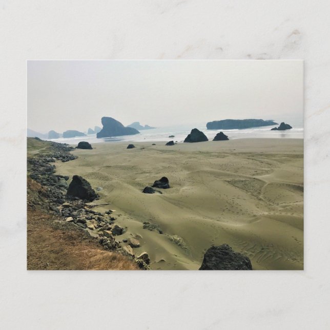 Meyers Beach North, Guld Beach, Oregon Vykort (Framsida)