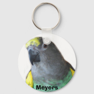 Meyers papegoja Keychain Nyckelring
