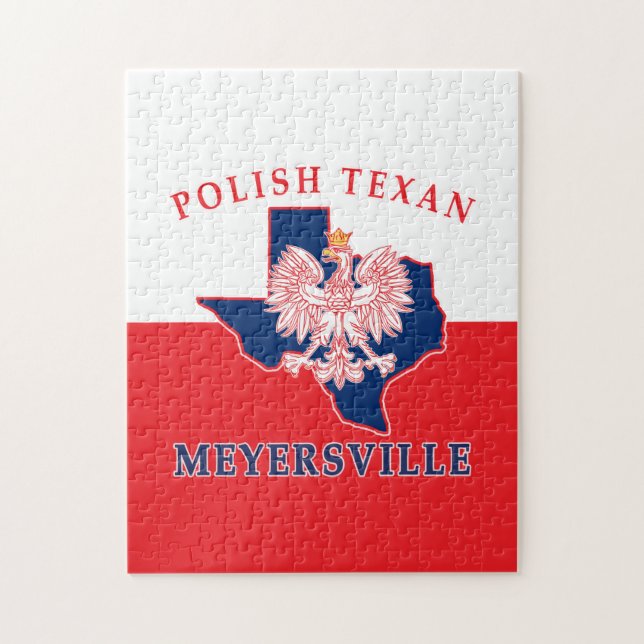 Meyersville polska Texan Pussel (Vertikal)