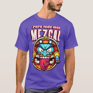 Mezcal Mexiko Mexican Mexiicano Aztec T Shirt