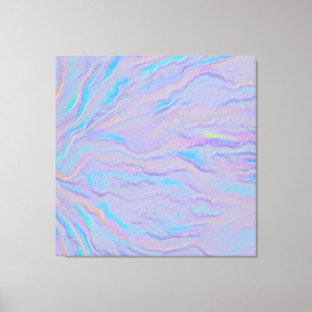 Mezmerizing Iridescent Stone Canvastryck (Framsida)