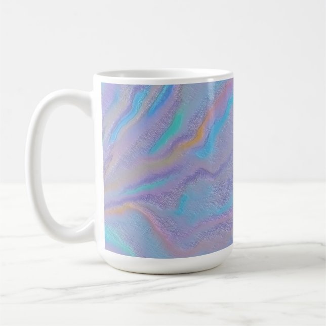 Mezmerizing Iridescent Stone Kaffemugg (Vänster)