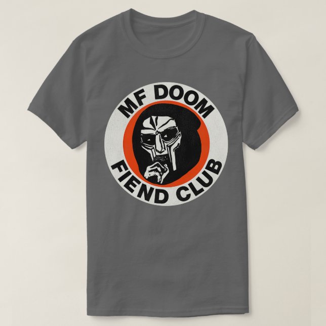 MF DOOM FIEND-KLUBB T SHIRT (Design framsida)