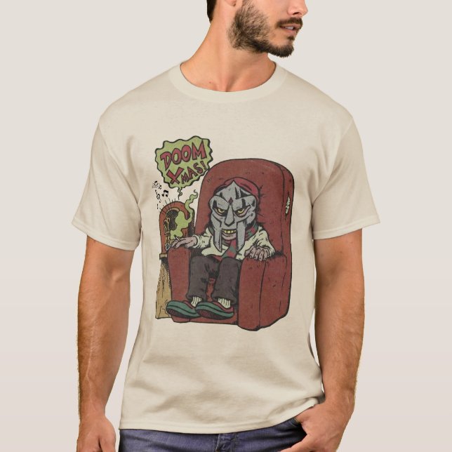 Mf Doom Julafton T Shirt (Framsida)