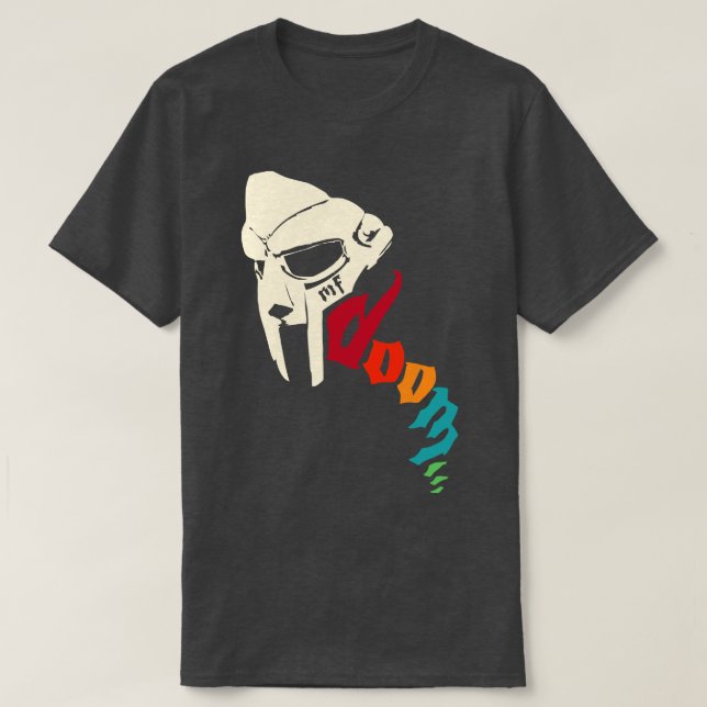 MF Doom Retro TShirt T Shirt (Design framsida)