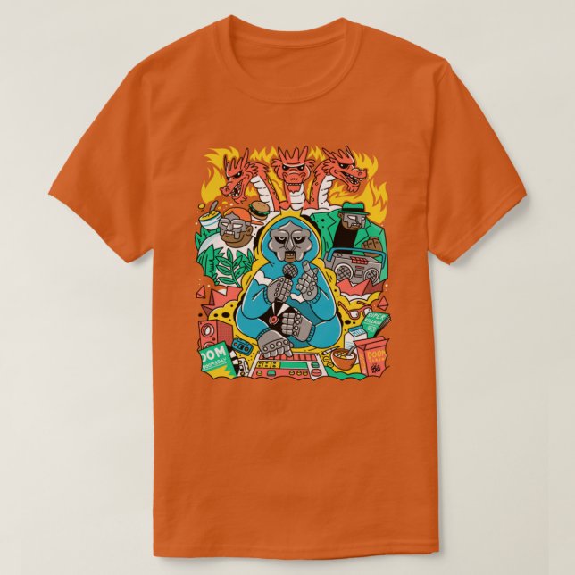mf doom t shirt (Design framsida)