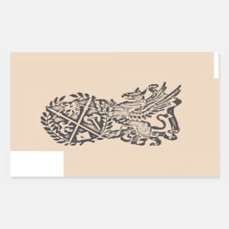 MFFG Sticker Rektangulärt Klistermärke