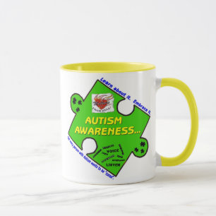 MFH2 MUGG - LargeGreenPuzzlePieceBorderWords