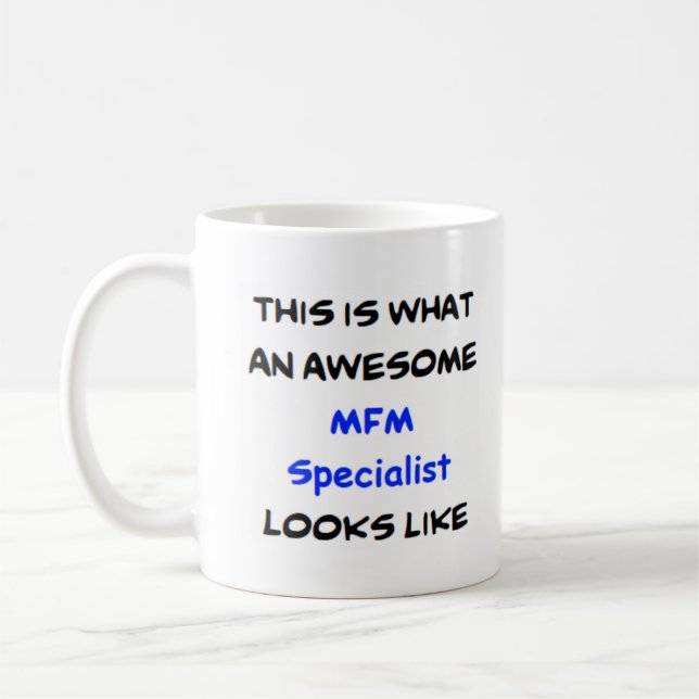 MFM-specialist, fantastisk Kaffemugg (Vänster)