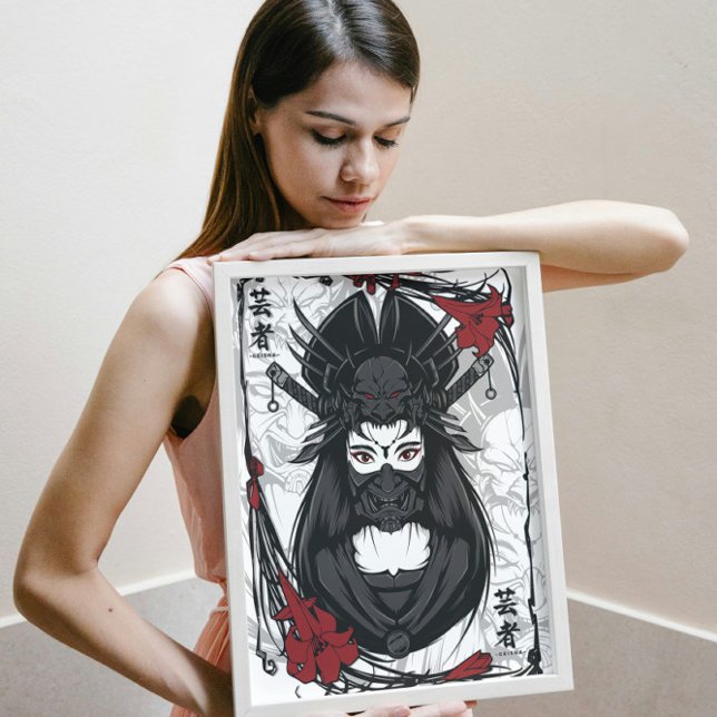 Mfrågade Geisha Poster (Skapare uppladdad)