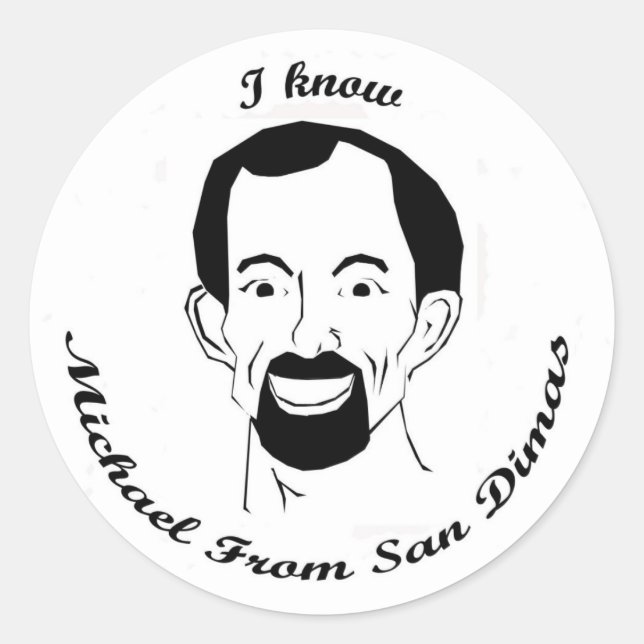 MFSD Stickers Runt Klistermärke (Framsida)