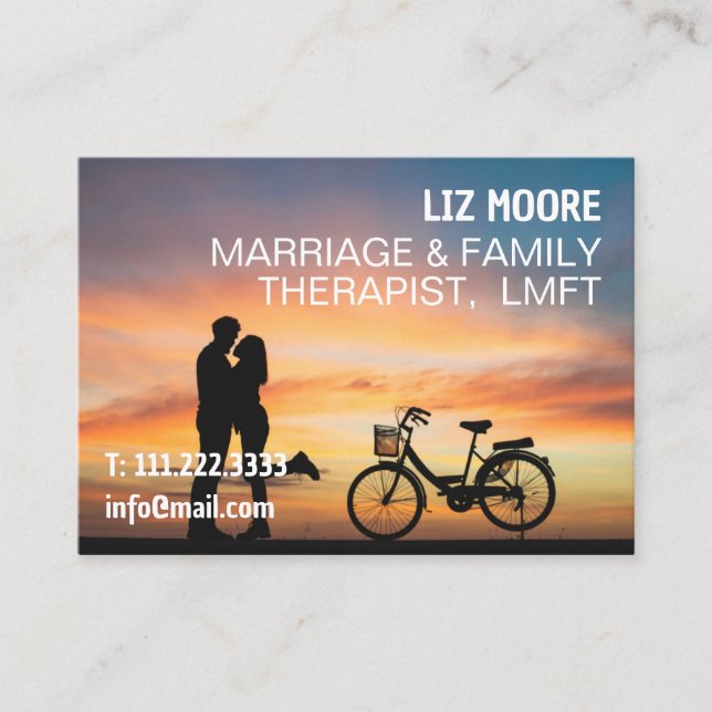 MFT Giftermål och familjeterapi Visitkort (Framsida)