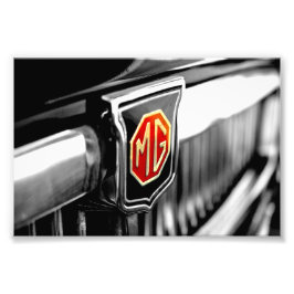 MG Classic British Sports Motor Car Fototryck