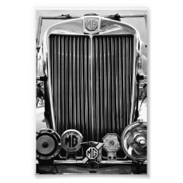 MG Classic Sports Motor Car Fototryck