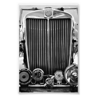 MG Classic Sports Motor Car Fototryck