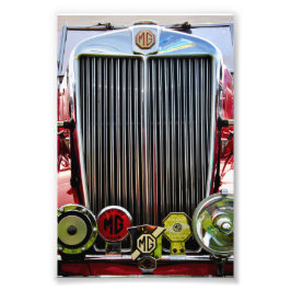 MG Classic Sports Motor Car Fototryck