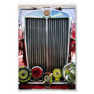 MG Classic Sports Motor Car Fototryck