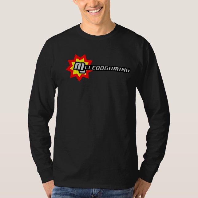 MG-Logotyp T-Shirt med lång Sleeve (Framsida)