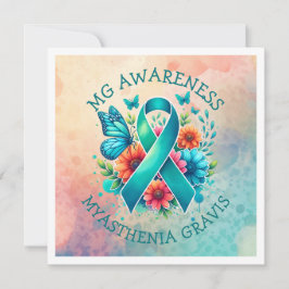 MG-medvetenhet | Myasthenia Gravis Ribbon