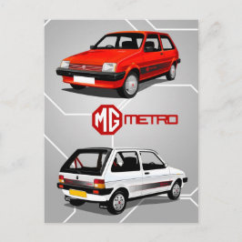 MG Metro Vykort
