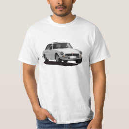 MG MGB GT - vitt T Shirt