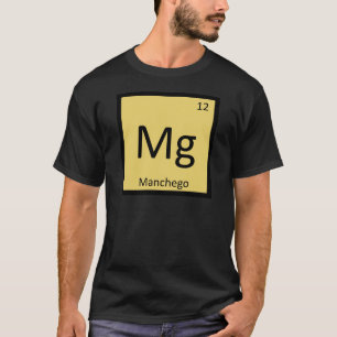 Mg - Periodiskt bord för Manchego ostkemi Tee