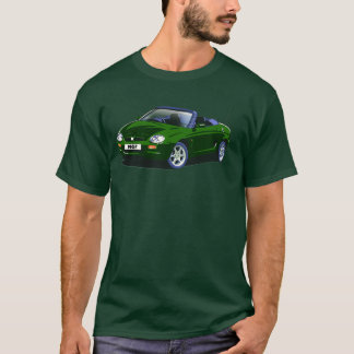 MG Rover MGF car in British Tävla Grönt T Shirt