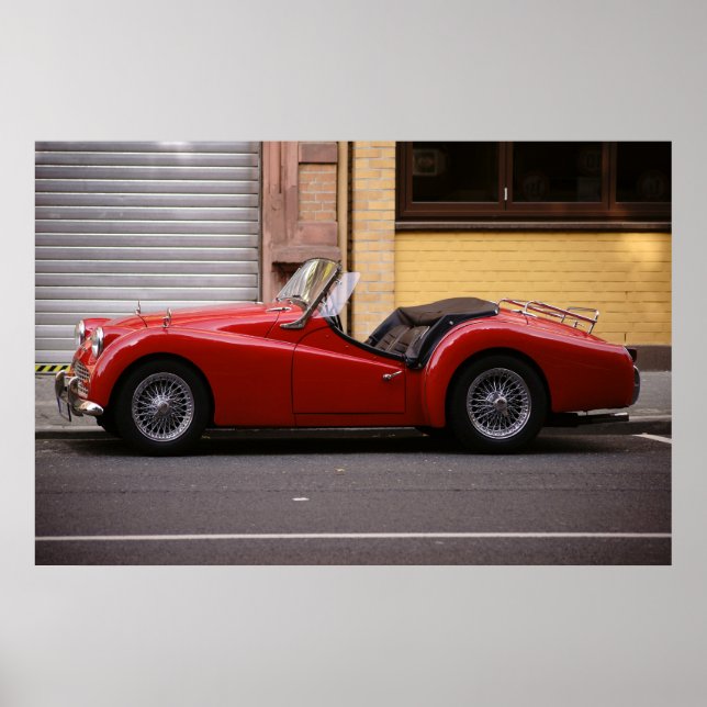 MGA Roadster Poster (Framsidan)