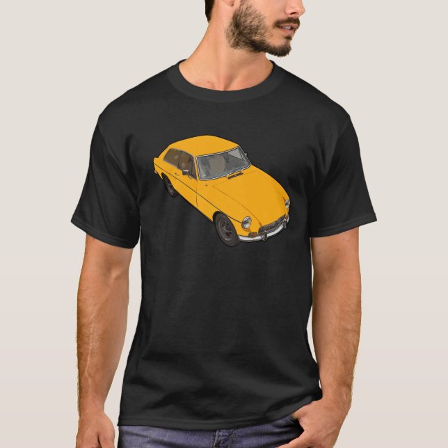 Mgb-gult Tee Shirt (Framsida)