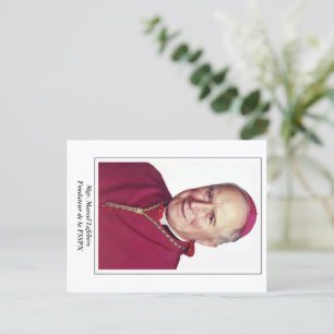 Mgr. Marcel Lefebvre-vykort Vykort