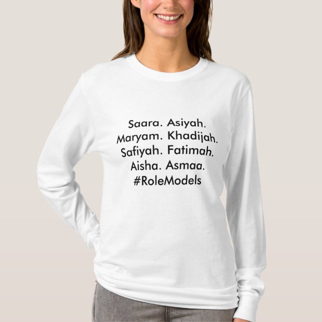 #MGRförebilder T-shirt (Framsida)