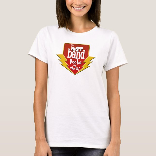 mgt vaggar min värld t shirt (Framsida)