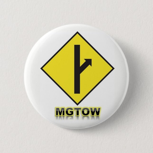 MGTOW-emblem Knapp (Framsida)