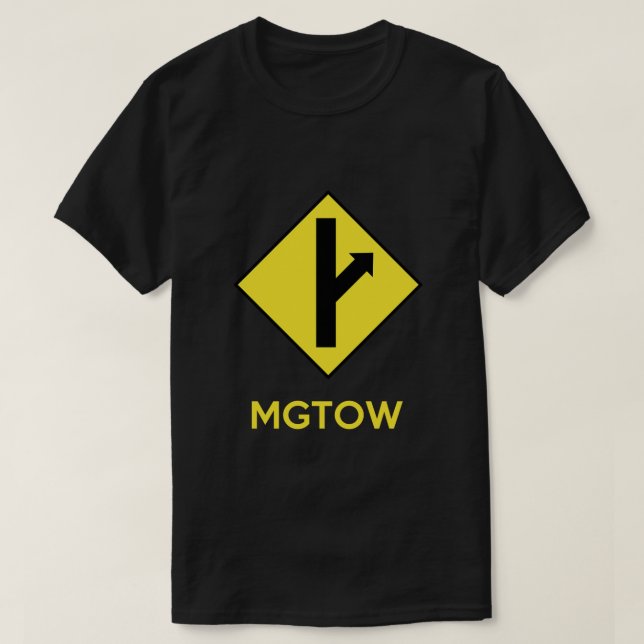 Mgtow Manar går sin egen väg T Shirt (Design framsida)