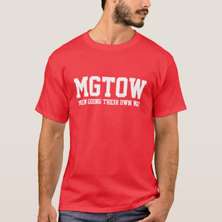 MGTOW - Manar som långt går deras eget T-shirt