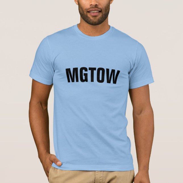 MGTOW Tee-Shirt T Shirt (Framsida)
