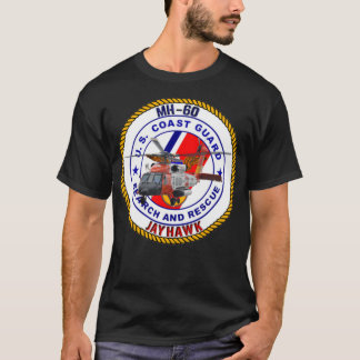 MH60 Jayhawk USCG SAR T Shirt